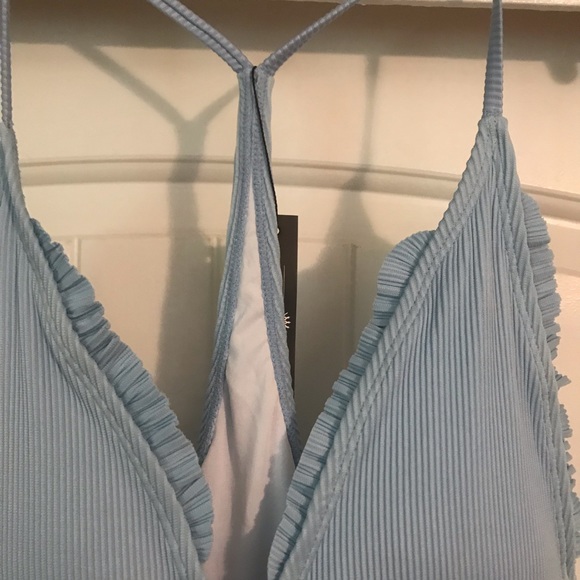 CUPSHE blue one piece bathing suit - Picture 3 of 7